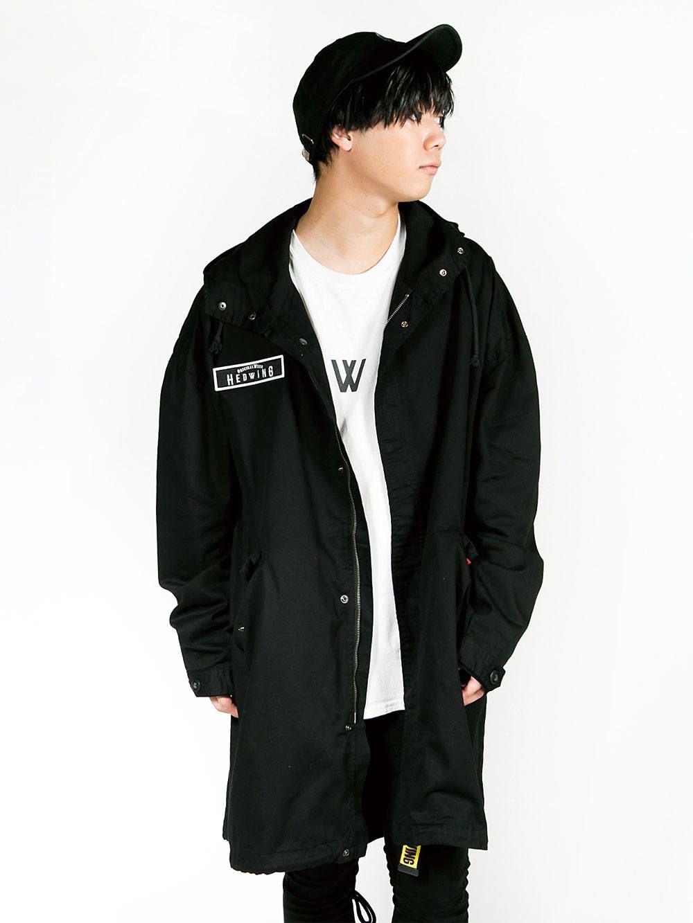 Divided Logo Spring Coat