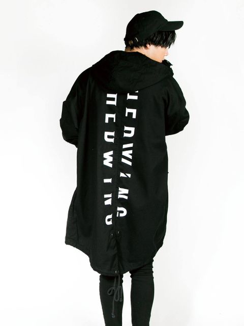 Divided Logo Spring Coat