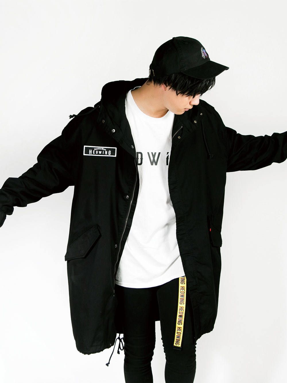 Divided Logo Spring Coat
