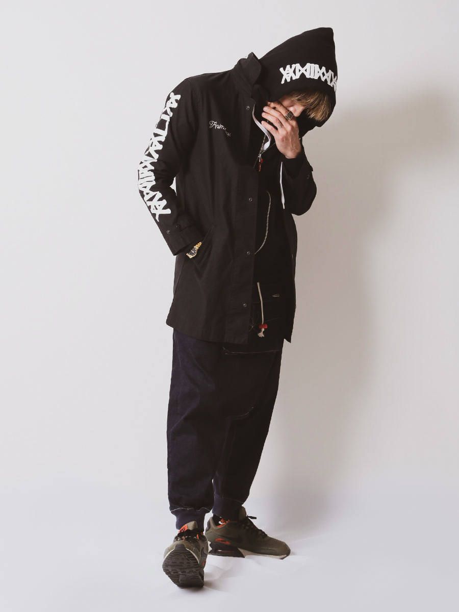 APACHE-Stretch Denim Sarrouel Pants