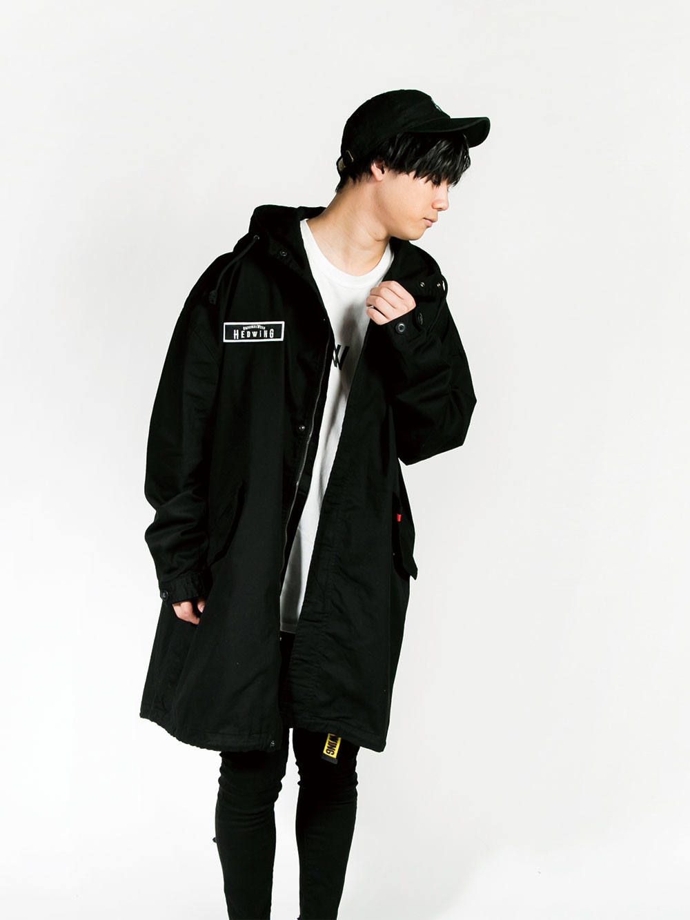 Divided Logo Spring Coat