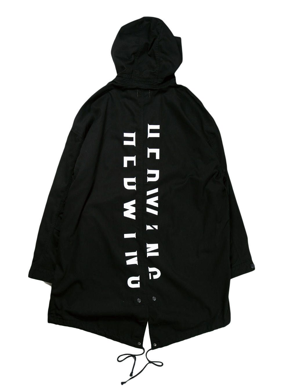 Divided Logo Spring Coat