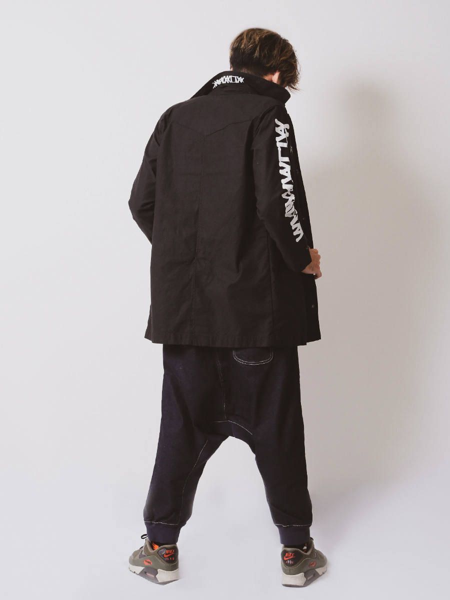APACHE-Stretch Denim Sarrouel Pants