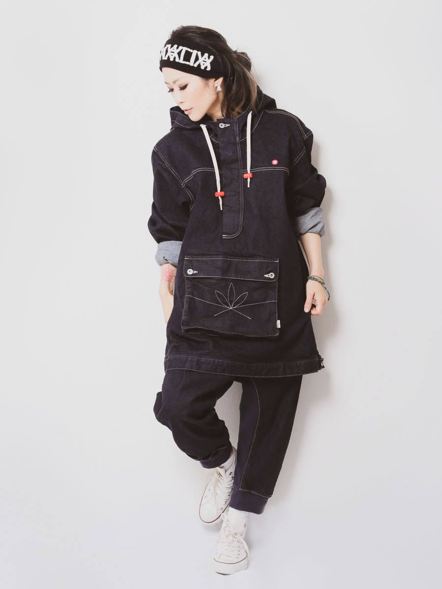 APACHE-Stretch Denim Anorak