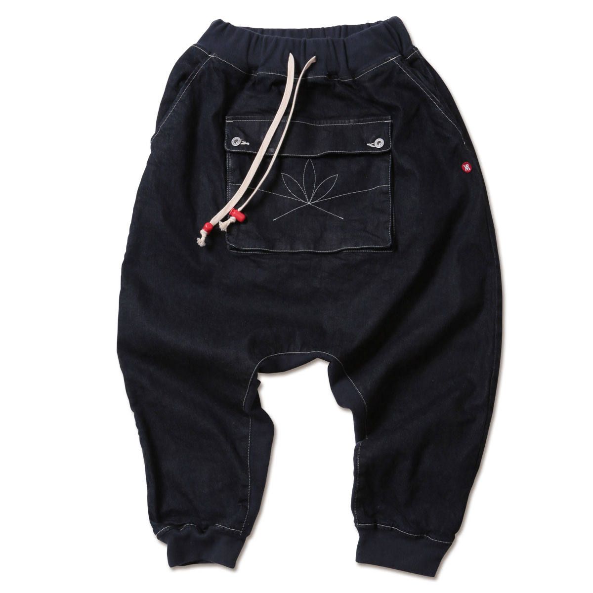 APACHE-Stretch Denim Sarrouel Pants