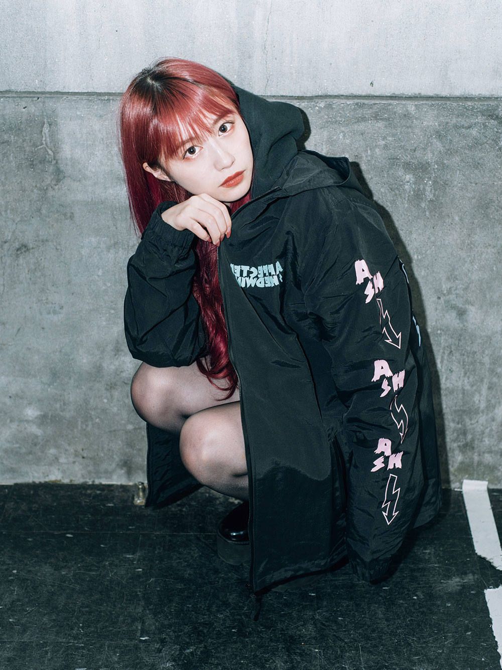 AFFECTER × HEDWiNG Nylon Zip Jacket