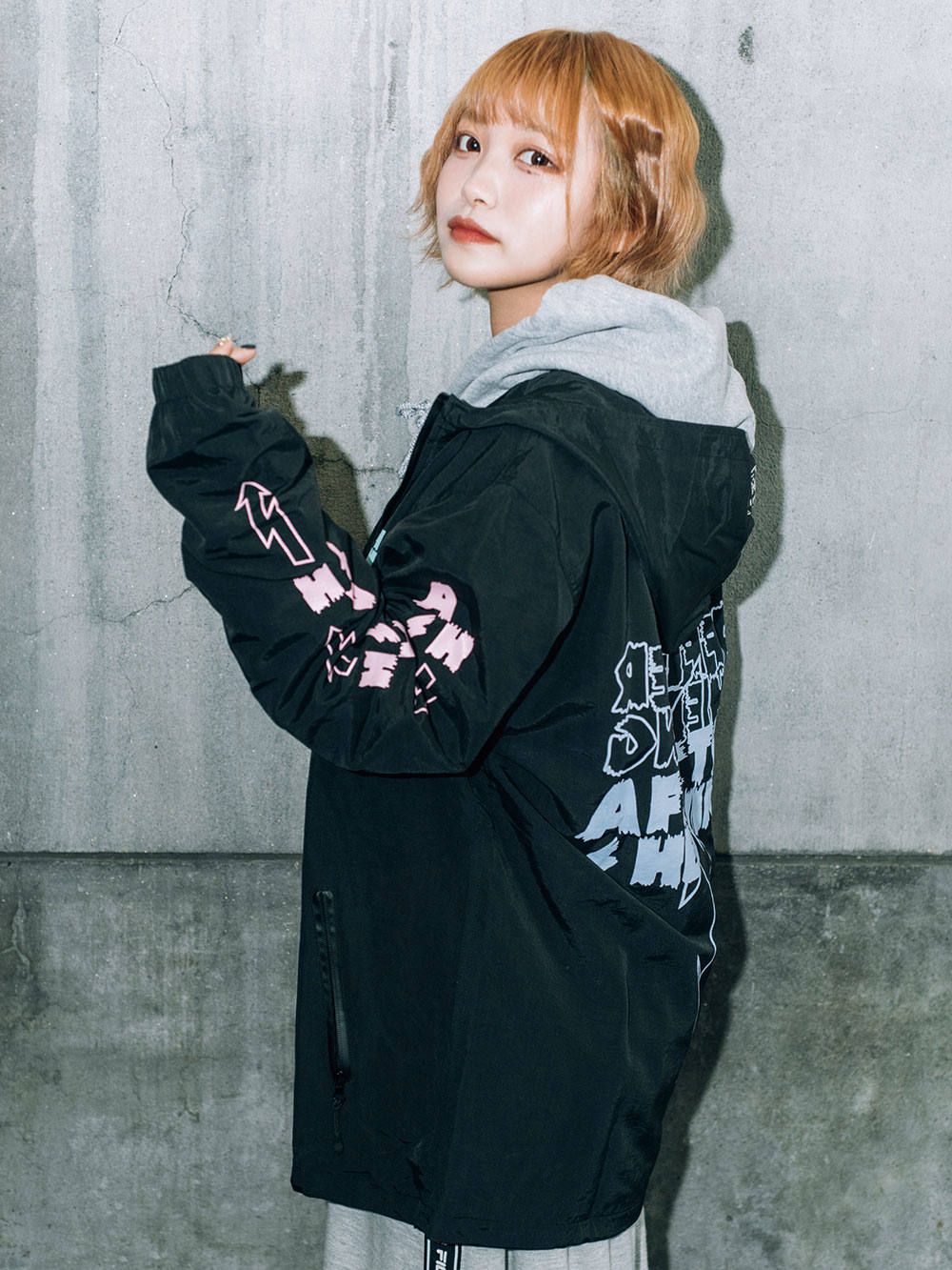 AFFECTER × HEDWiNG Nylon Zip Jacket
