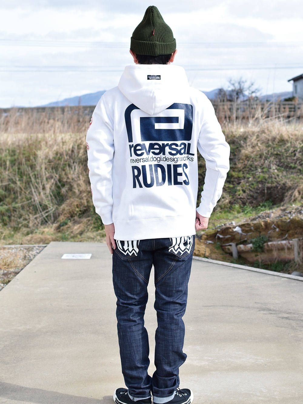 RUDIES - RUDIE'S x reversal HOOD SWEAT | DOLL