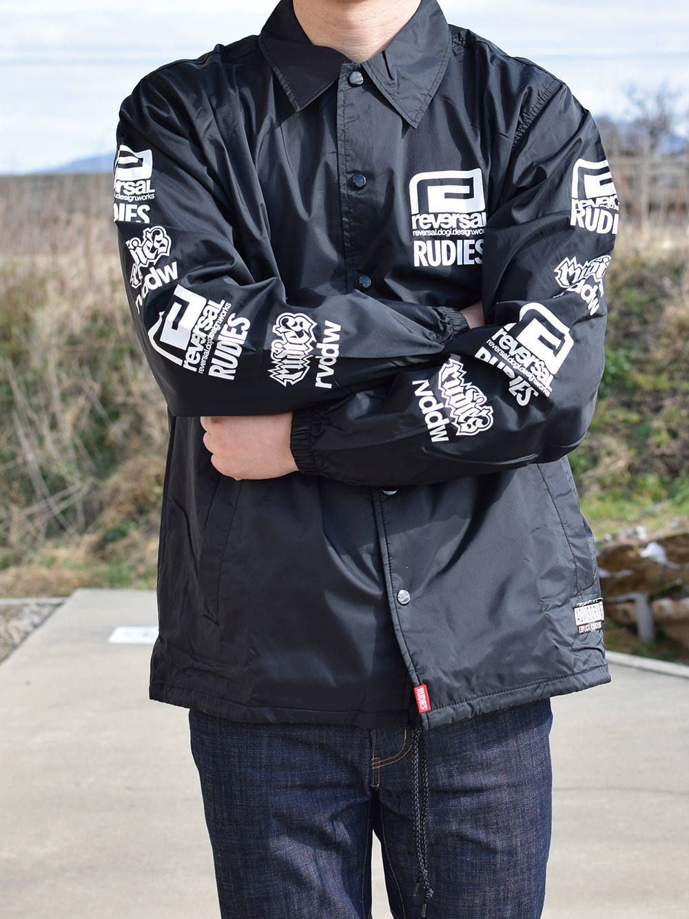 RUDIES - RUDIE'S x reversal COACH JACKET | DOLL