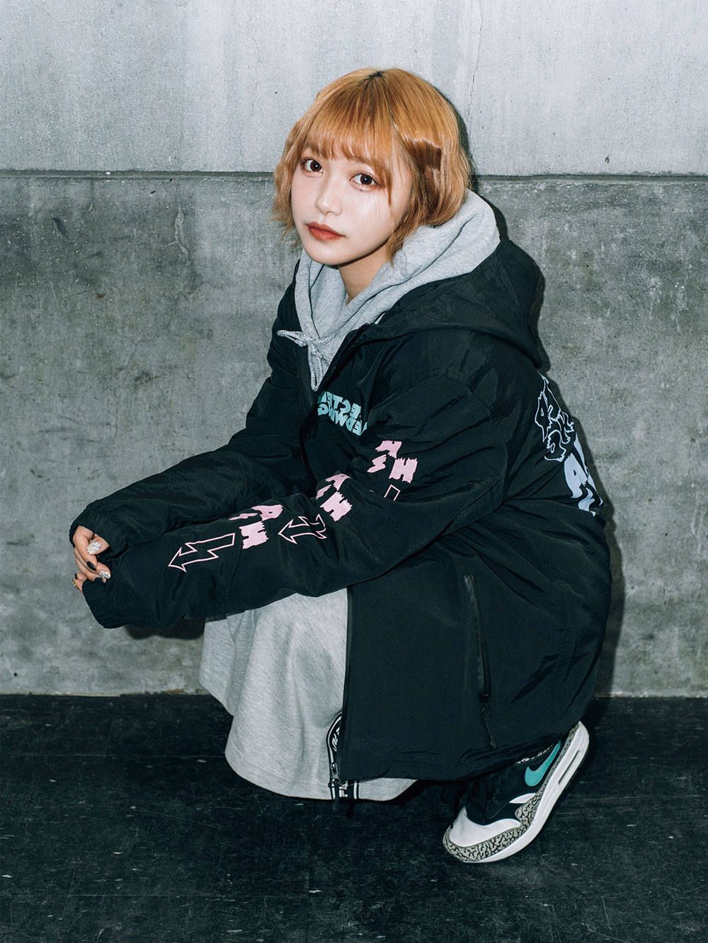 AFFECTER × HEDWiNG Nylon Zip Jacket