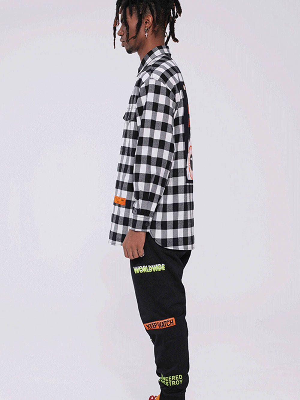 PATCH CHECK-SHIRTS