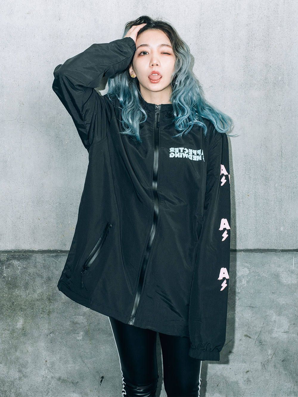 AFFECTER × HEDWiNG Nylon Zip Jacket
