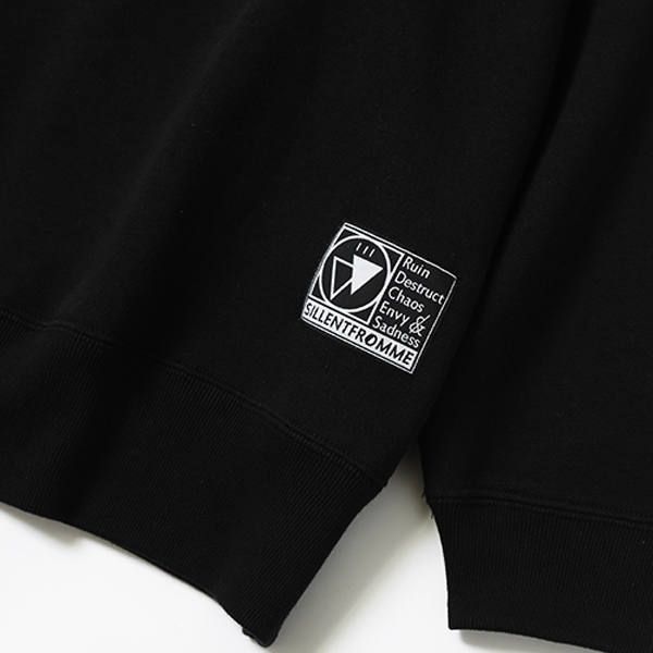 沈黙 -Loose Crew Sweat-