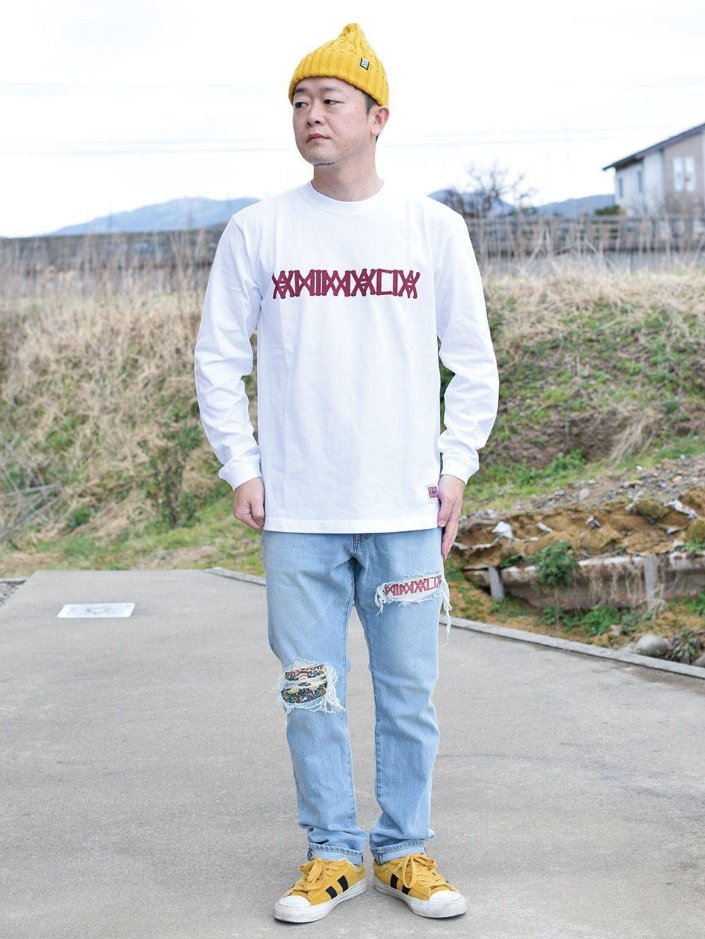 SLANT-L/S Tee