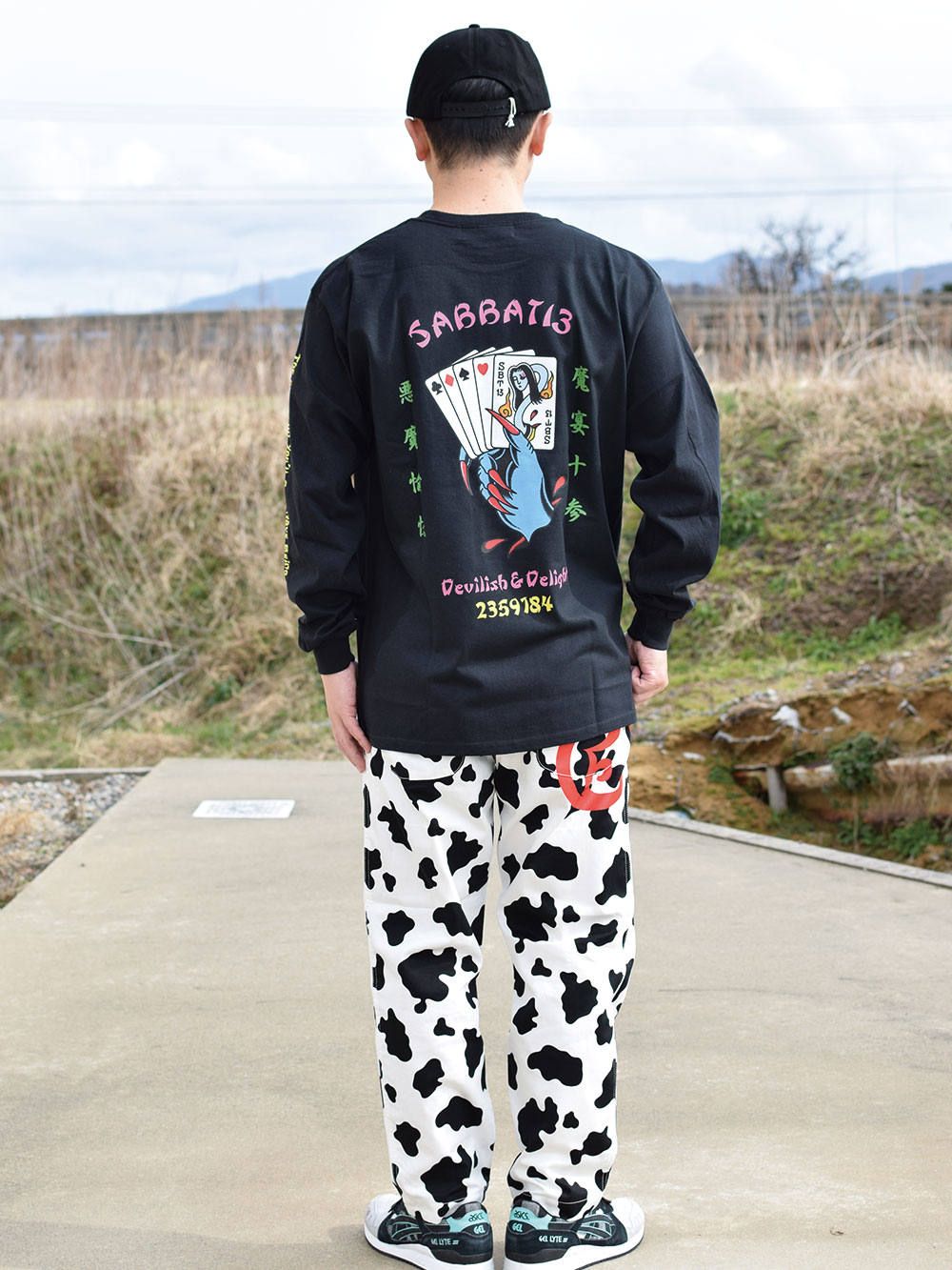 YOKAI TRUMP L/S T