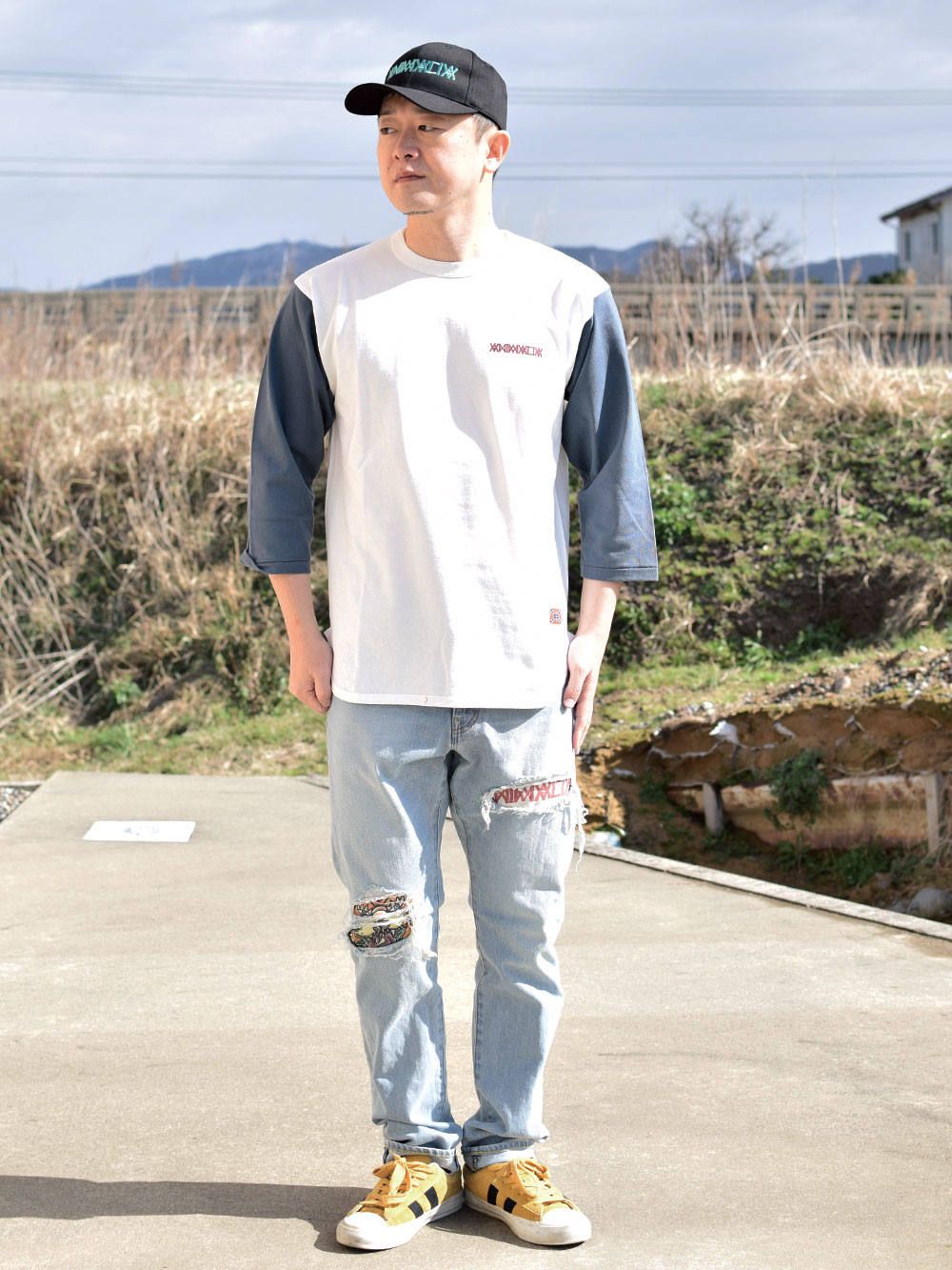 -THEME-3/4 sleeve Tee