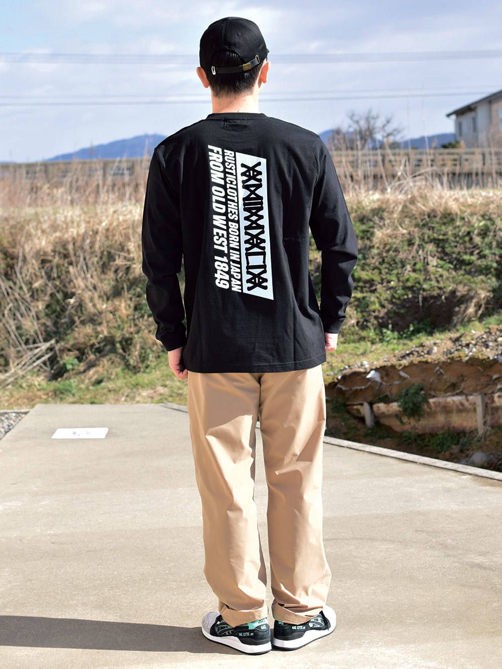 SLANT-L/S Tee