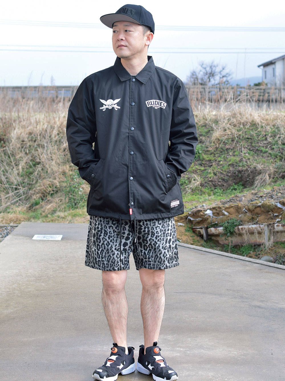 SKULL COACH-JACKET