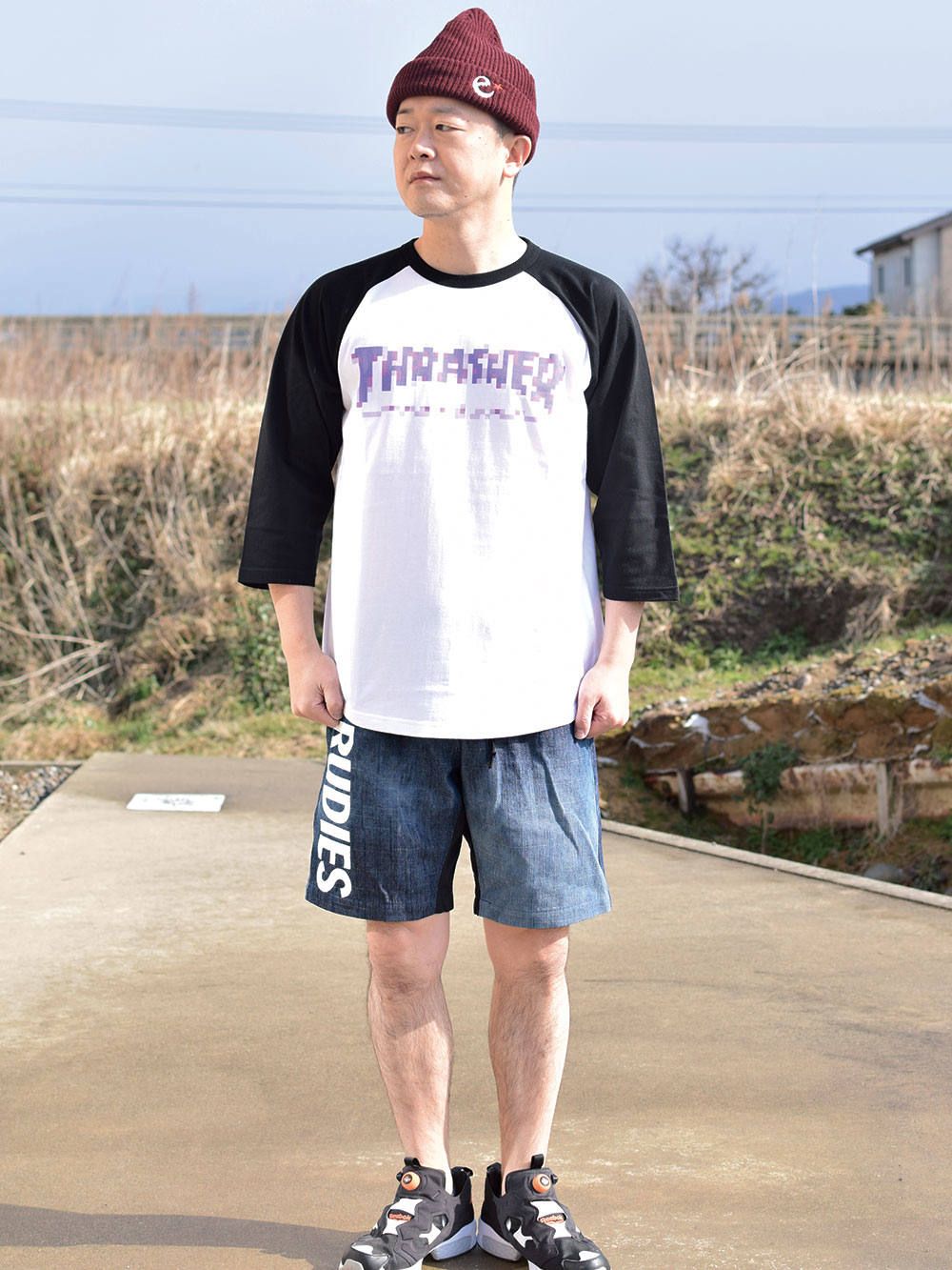 PIXCEL RAGLAN 7/S TEE