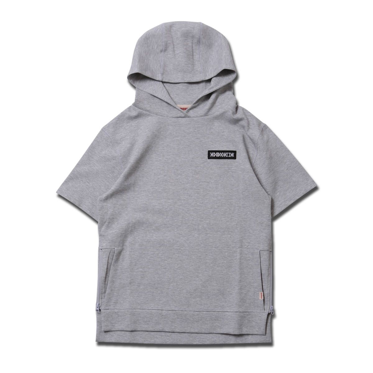 S/S SIDE ZIP HOODIE