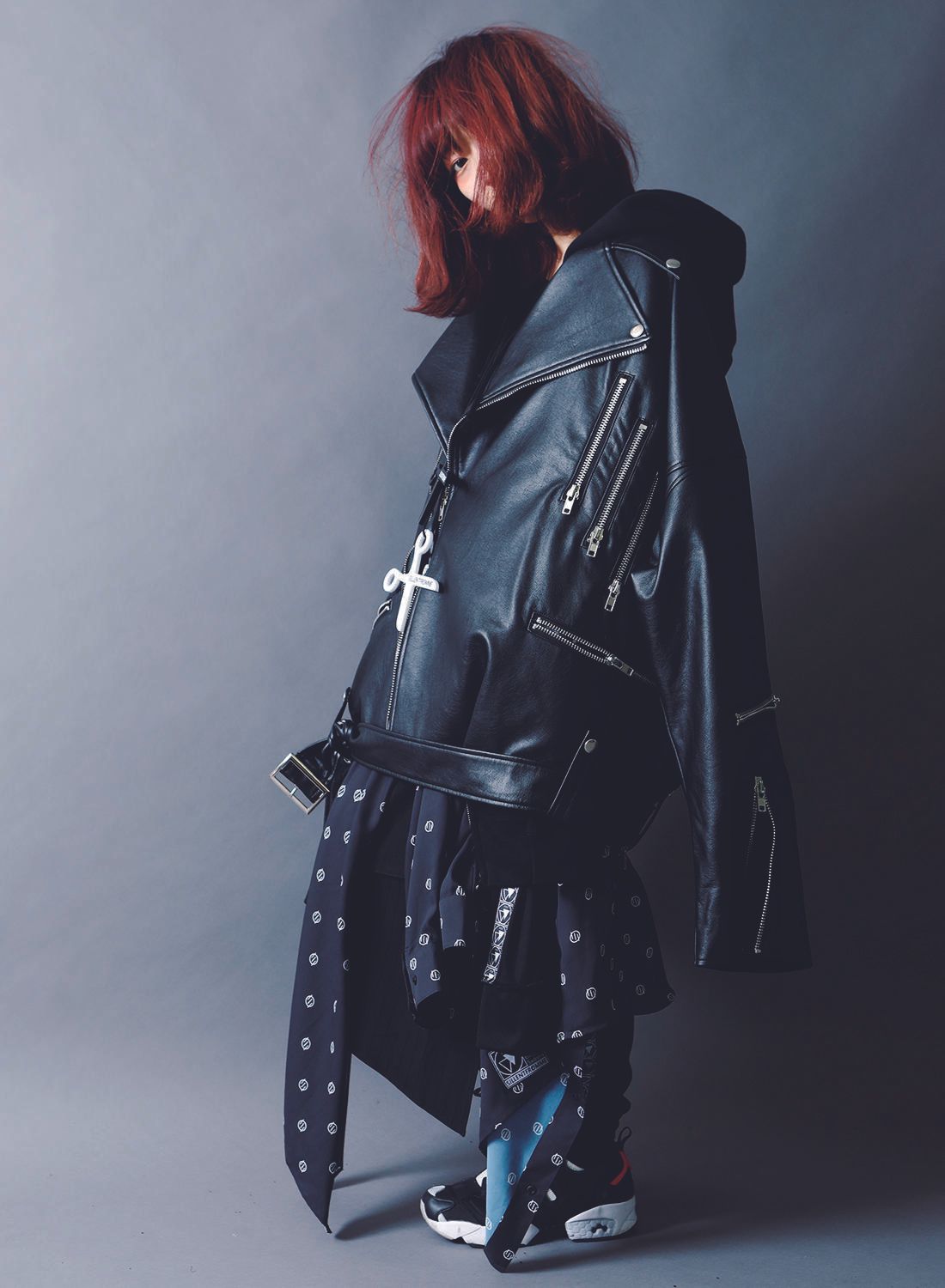 ECLIPSE -Oversized Riders Jacket-