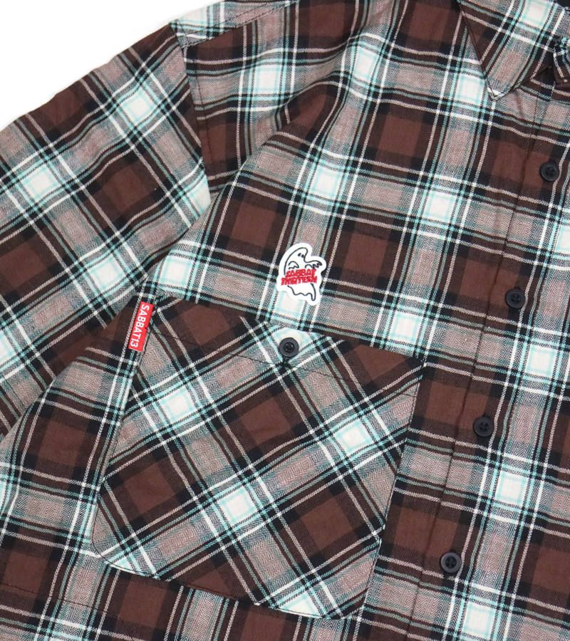 GHOST CHECK S/S SHIRTS