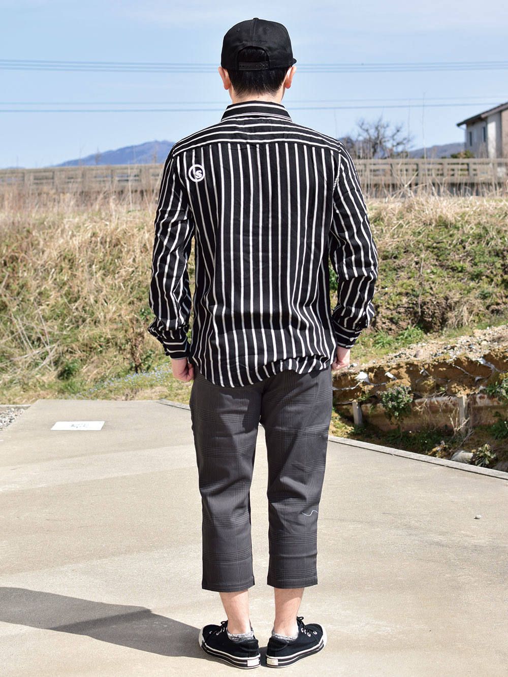sd shadow stripe shirts