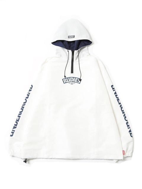 SLICK HALFZIPHOOD-JACKET