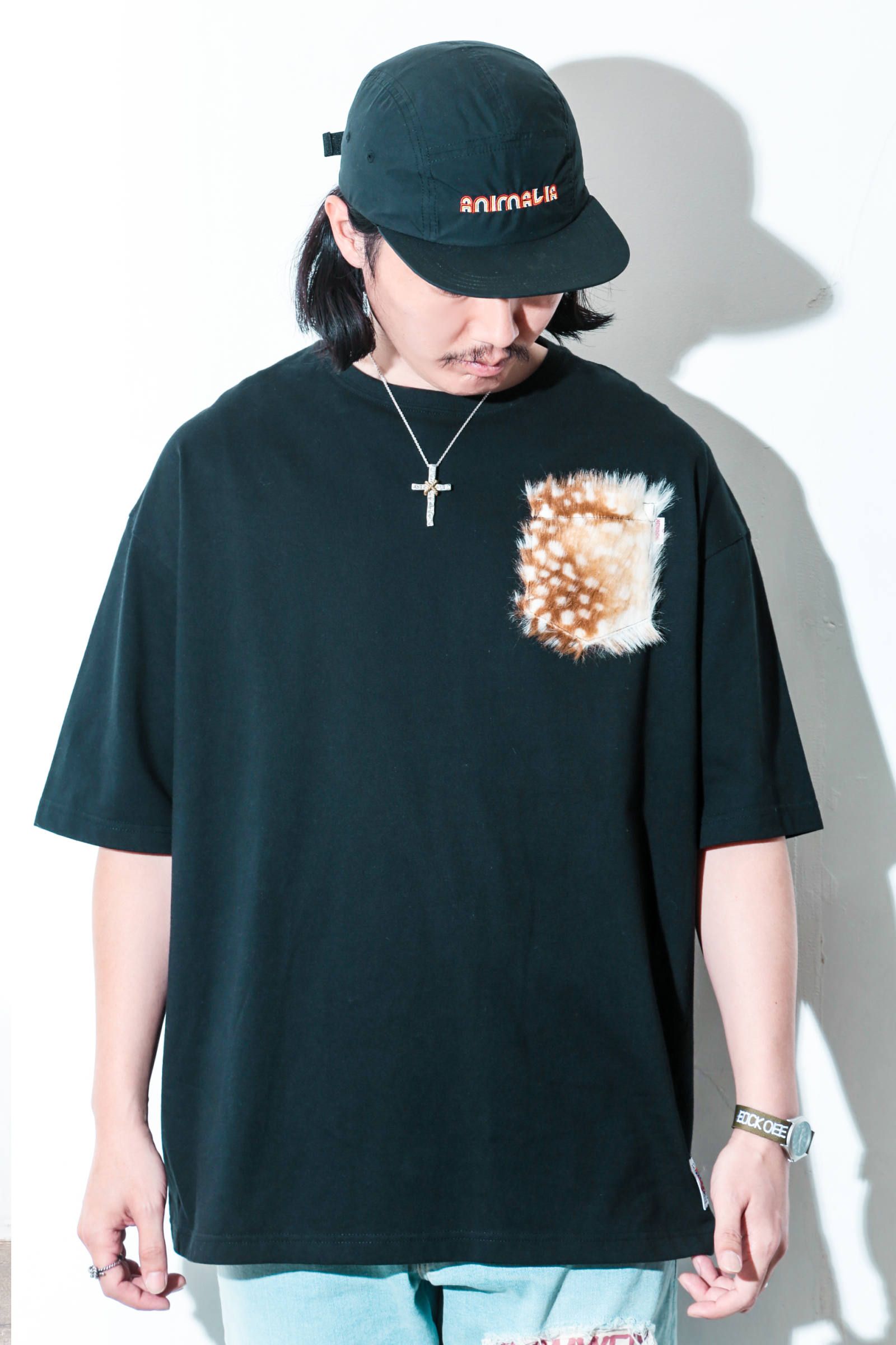 ANIMAL POCKET Big Silhouette S/S Tee