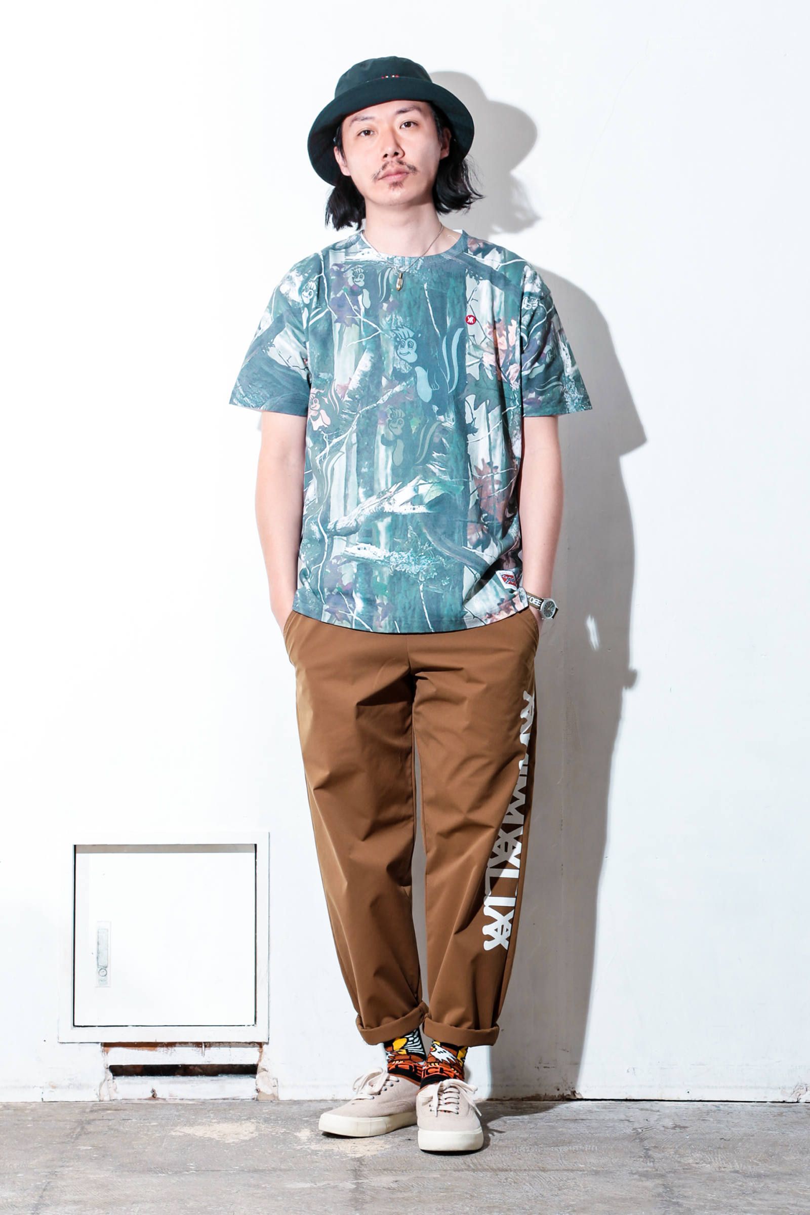 COMFY PADDING PANTS-LOGO