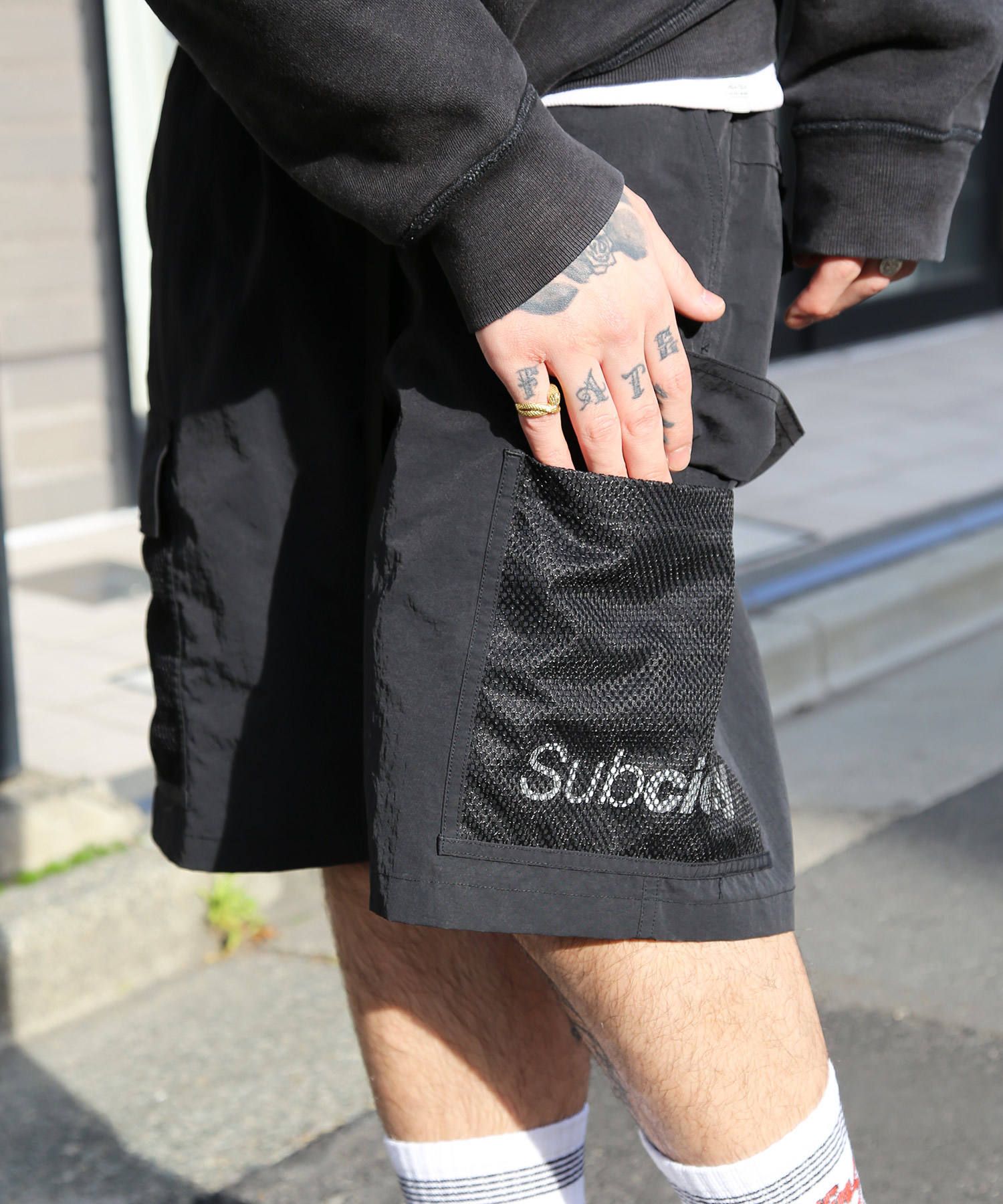 COLOR BLOCK-SHORTS