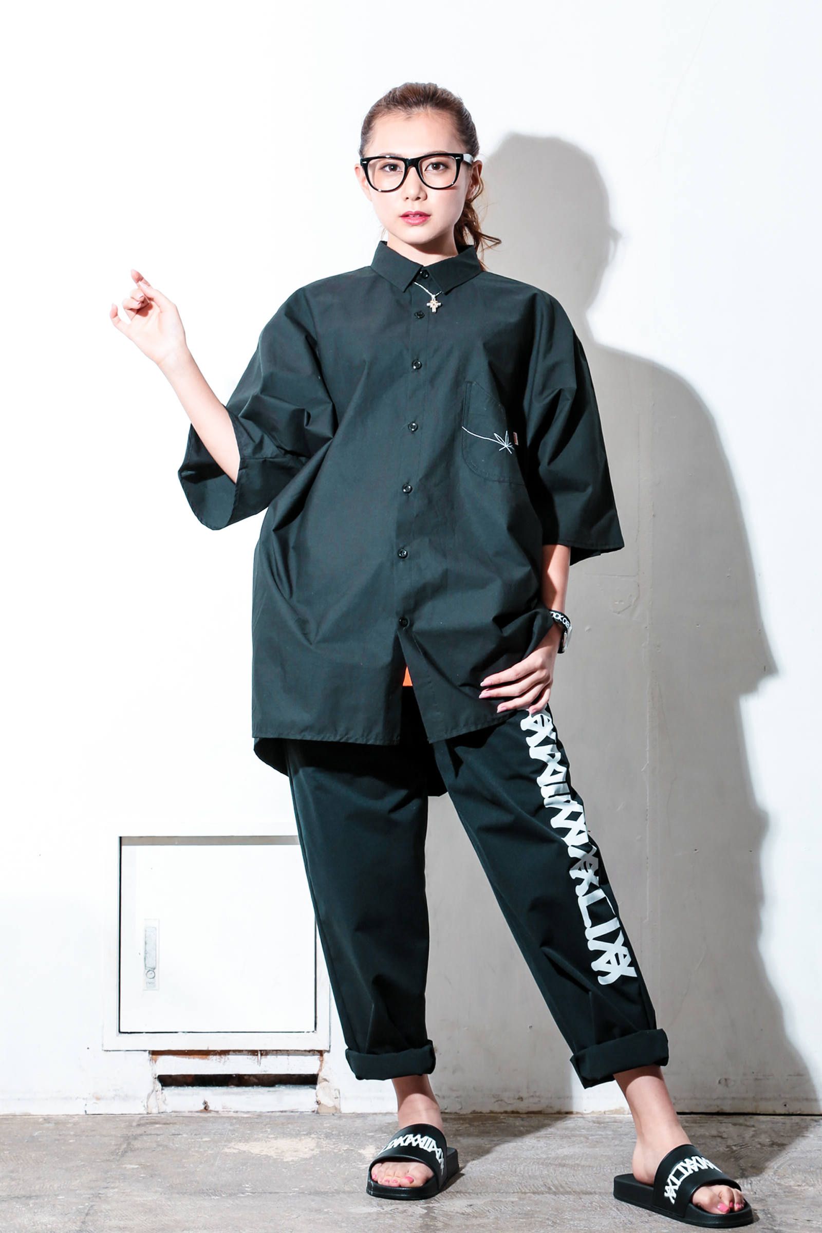 COMFY PADDING PANTS-LOGO