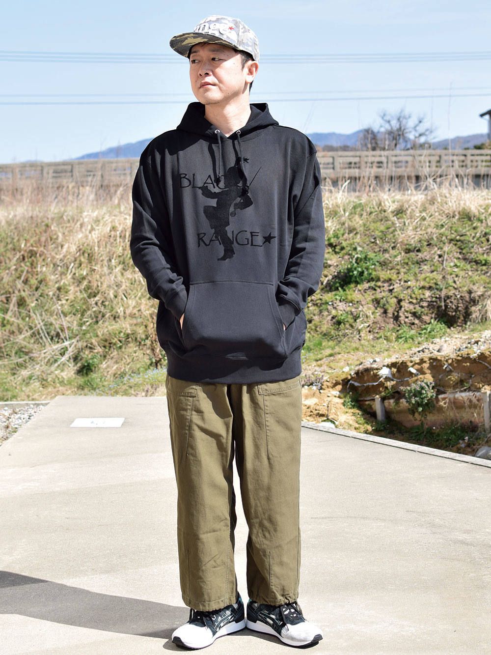 BLACK RANGE★hoody