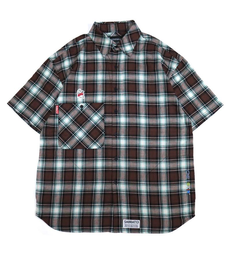 GHOST CHECK S/S SHIRTS