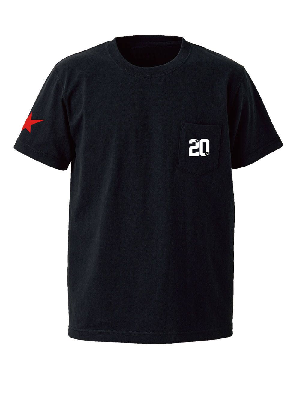 20 on the pocket s/s tee