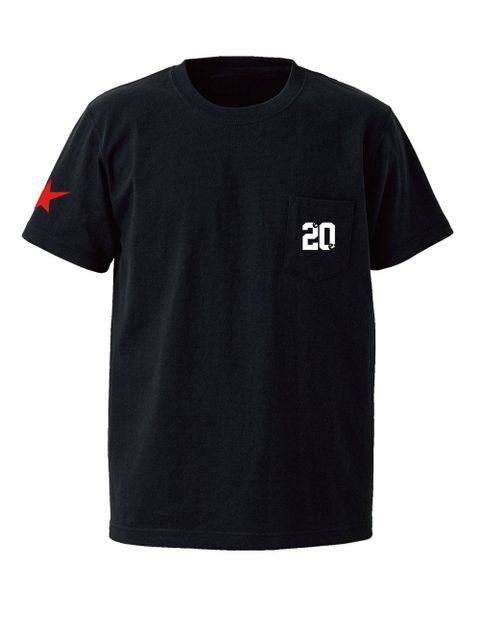 20 on the pocket s/s tee