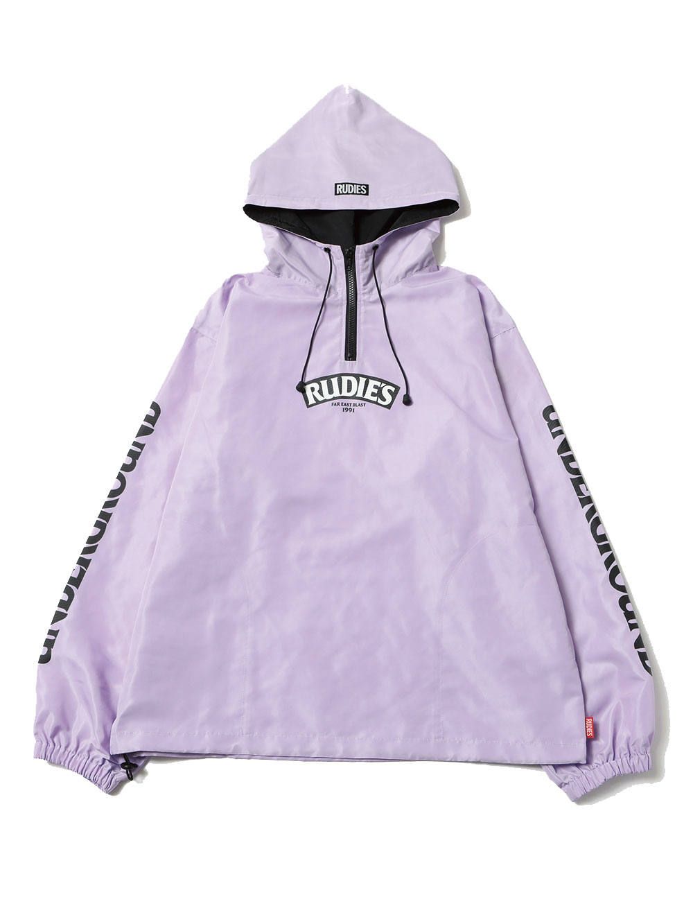 SLICK HALFZIPHOOD-JACKET