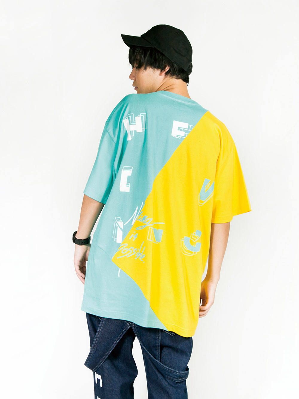 Cross Cut Missing “septum” T-shirt