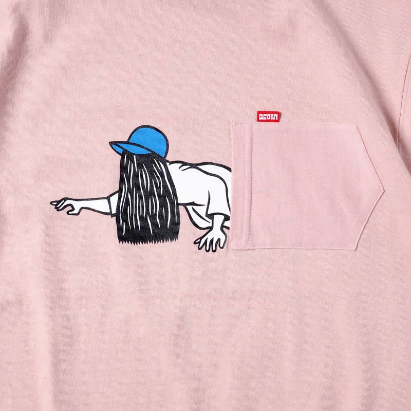 ポケットから女TEE
