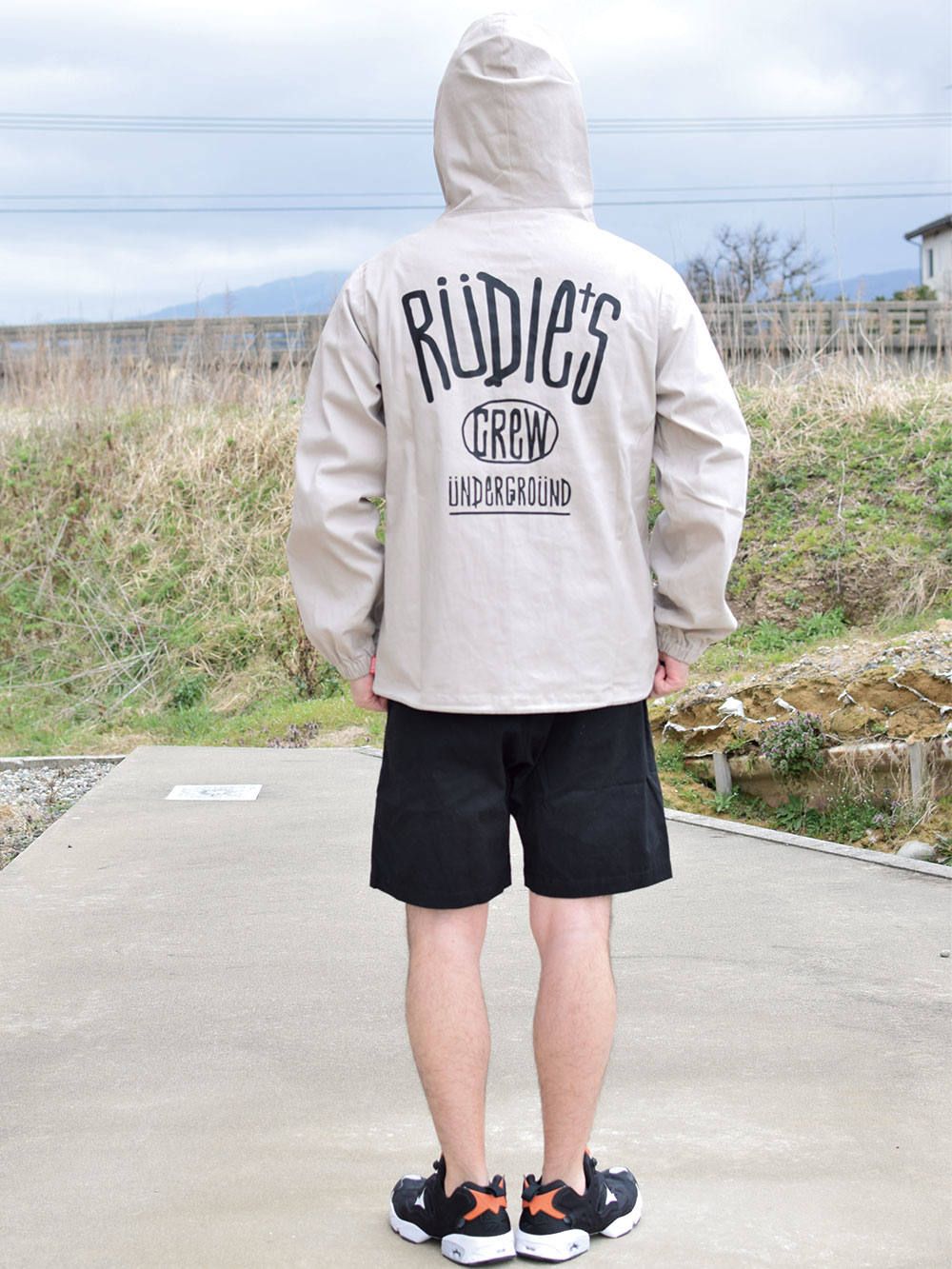 DRAWING HOOD-JACKET