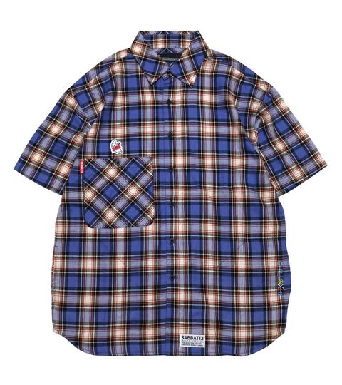 GHOST CHECK S/S SHIRTS