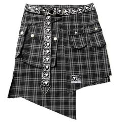 VICTORIA -6pockets Wrap Skirt-