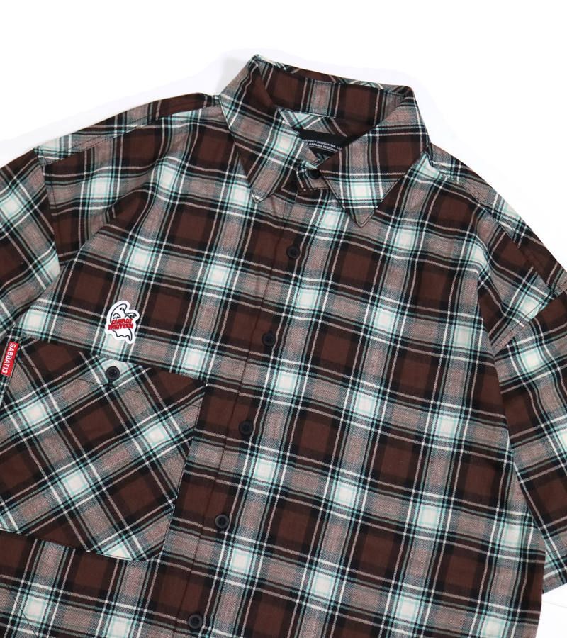 GHOST CHECK S/S SHIRTS