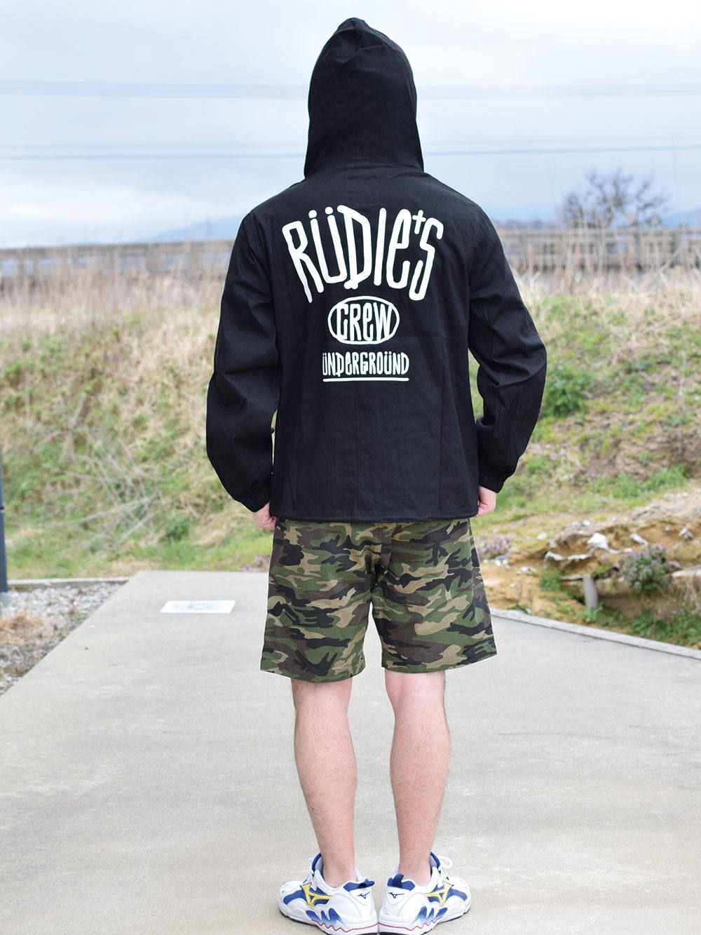 DRAWING HOOD-JACKET