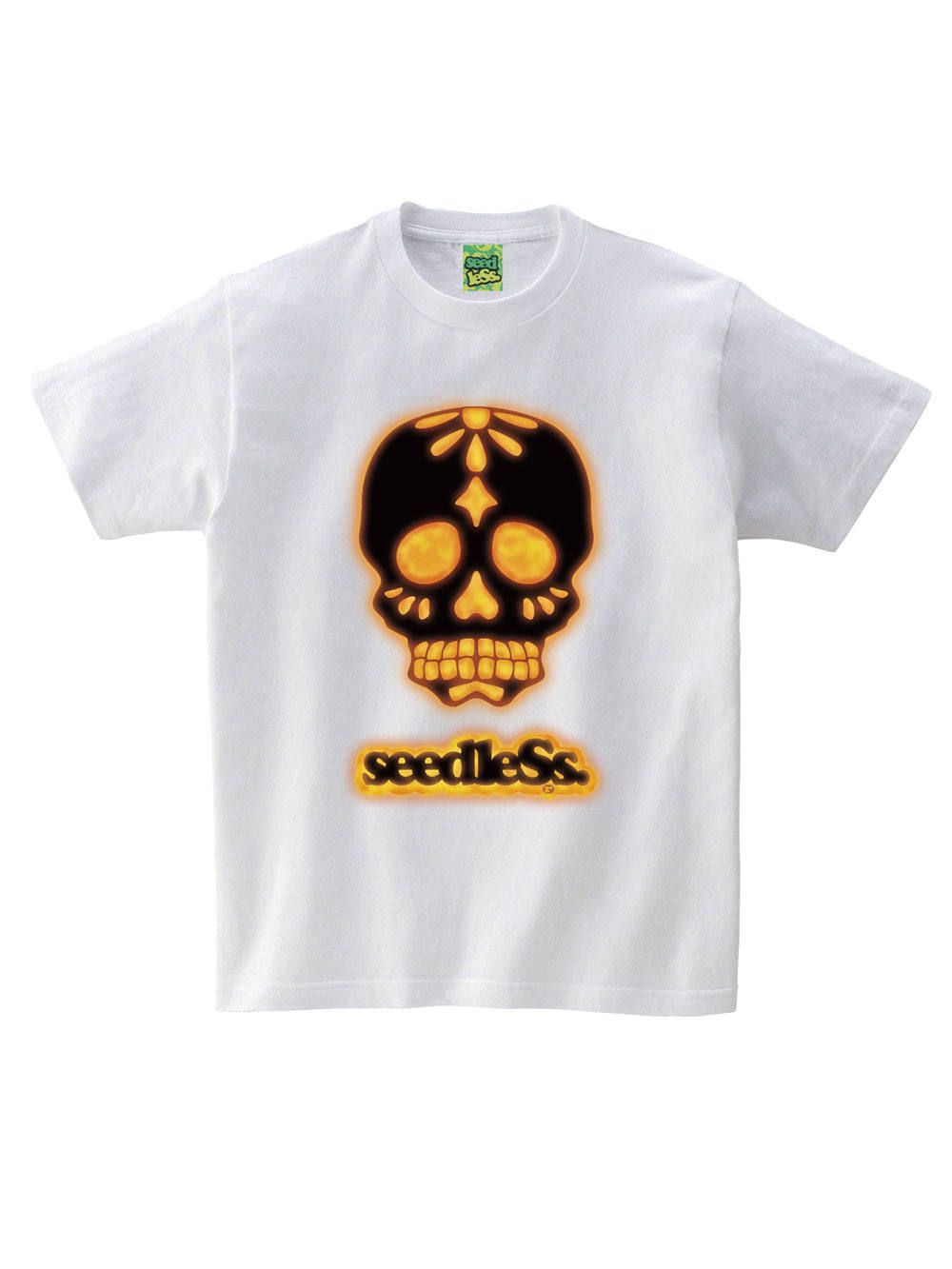 sd light up skull s/s tee