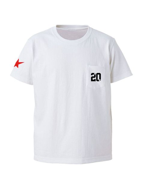 20 on the pocket s/s tee