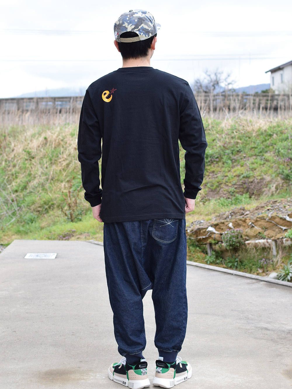 rg polygon logo L/S tee