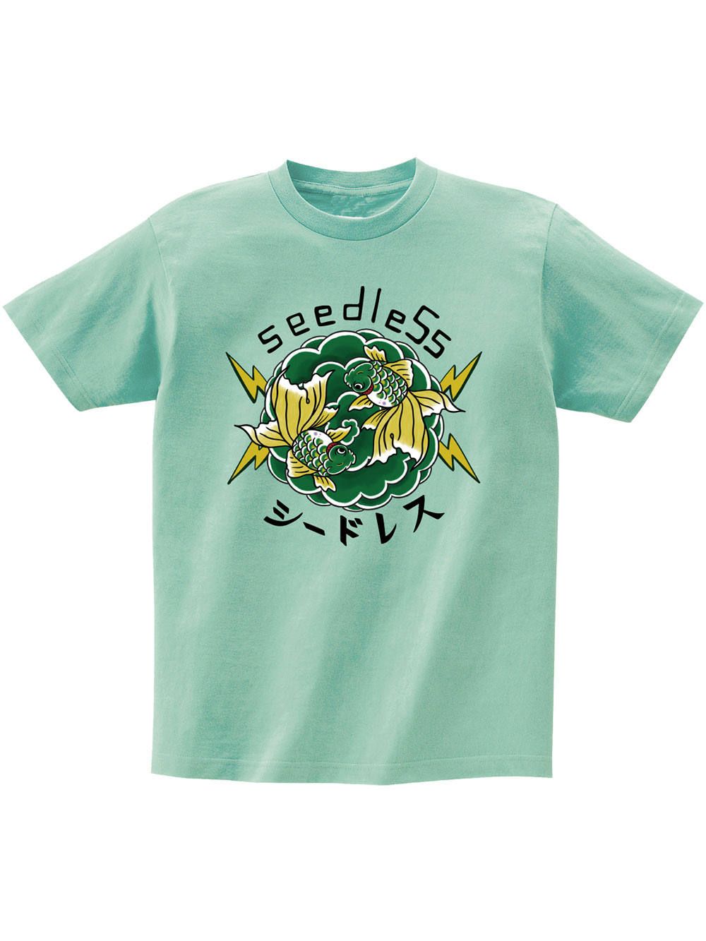 Green goldfish s/s tee