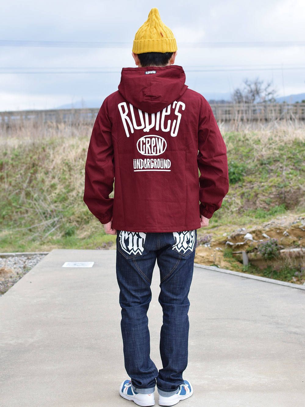 DRAWING HOOD-JACKET