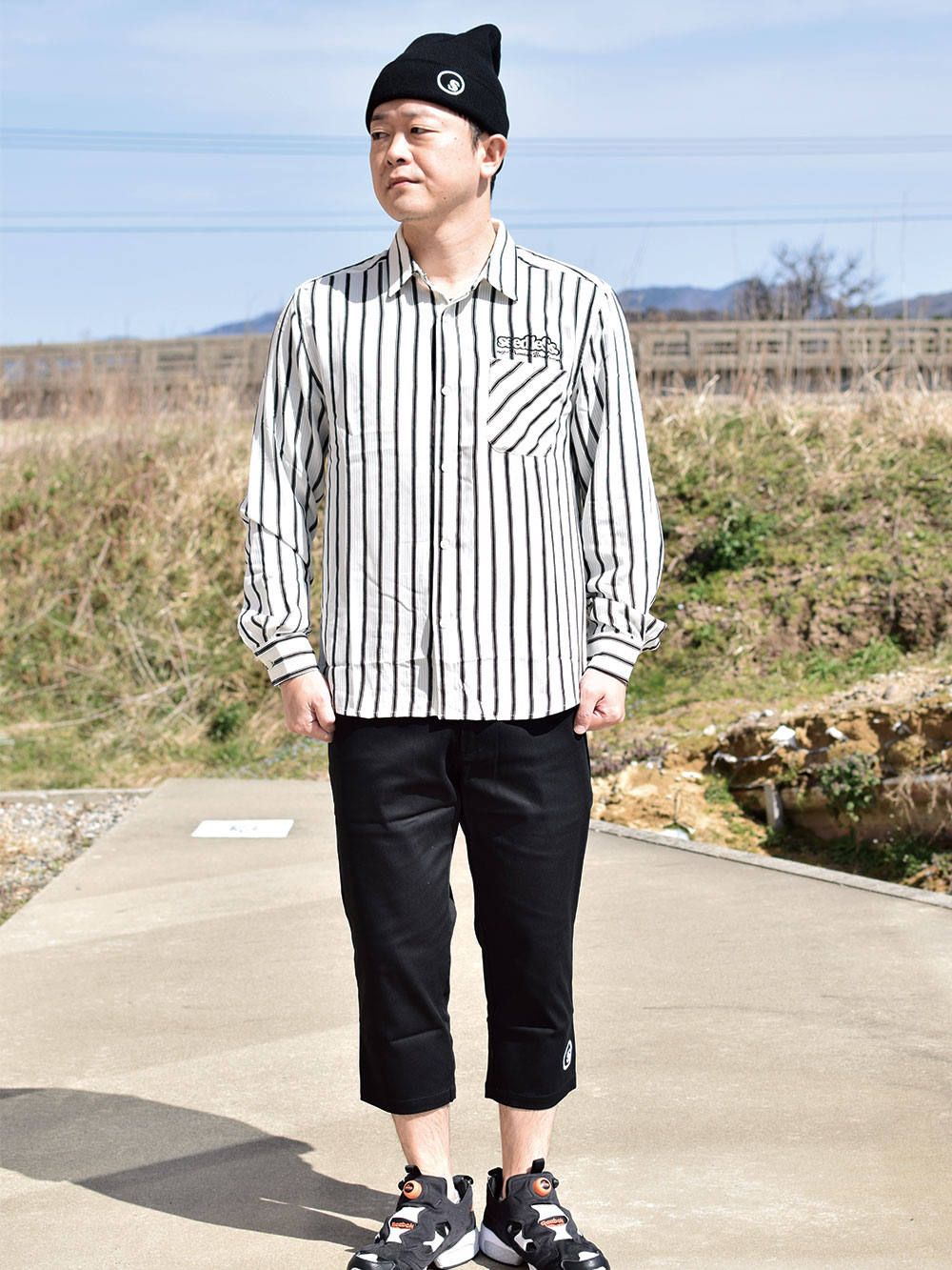 sd shadow stripe shirts